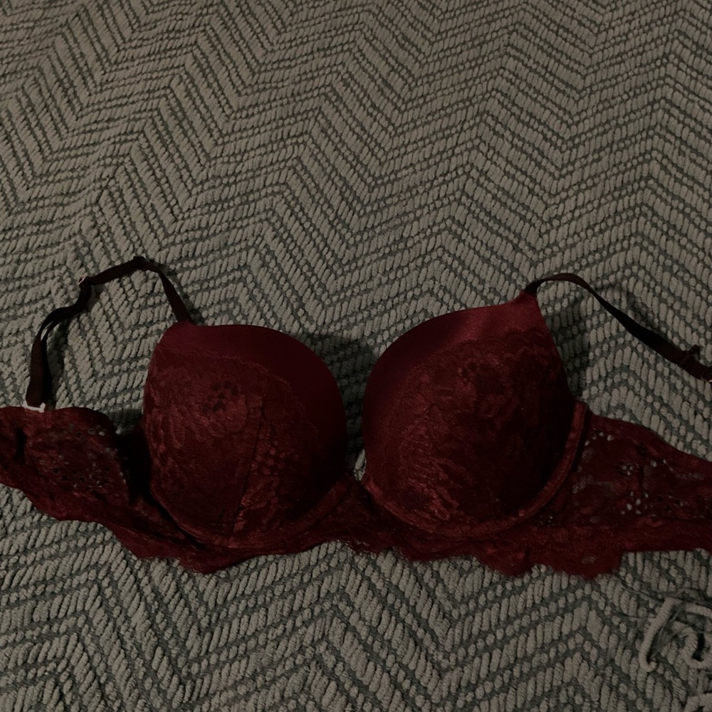 La SENZA Burgundy Lace Bra